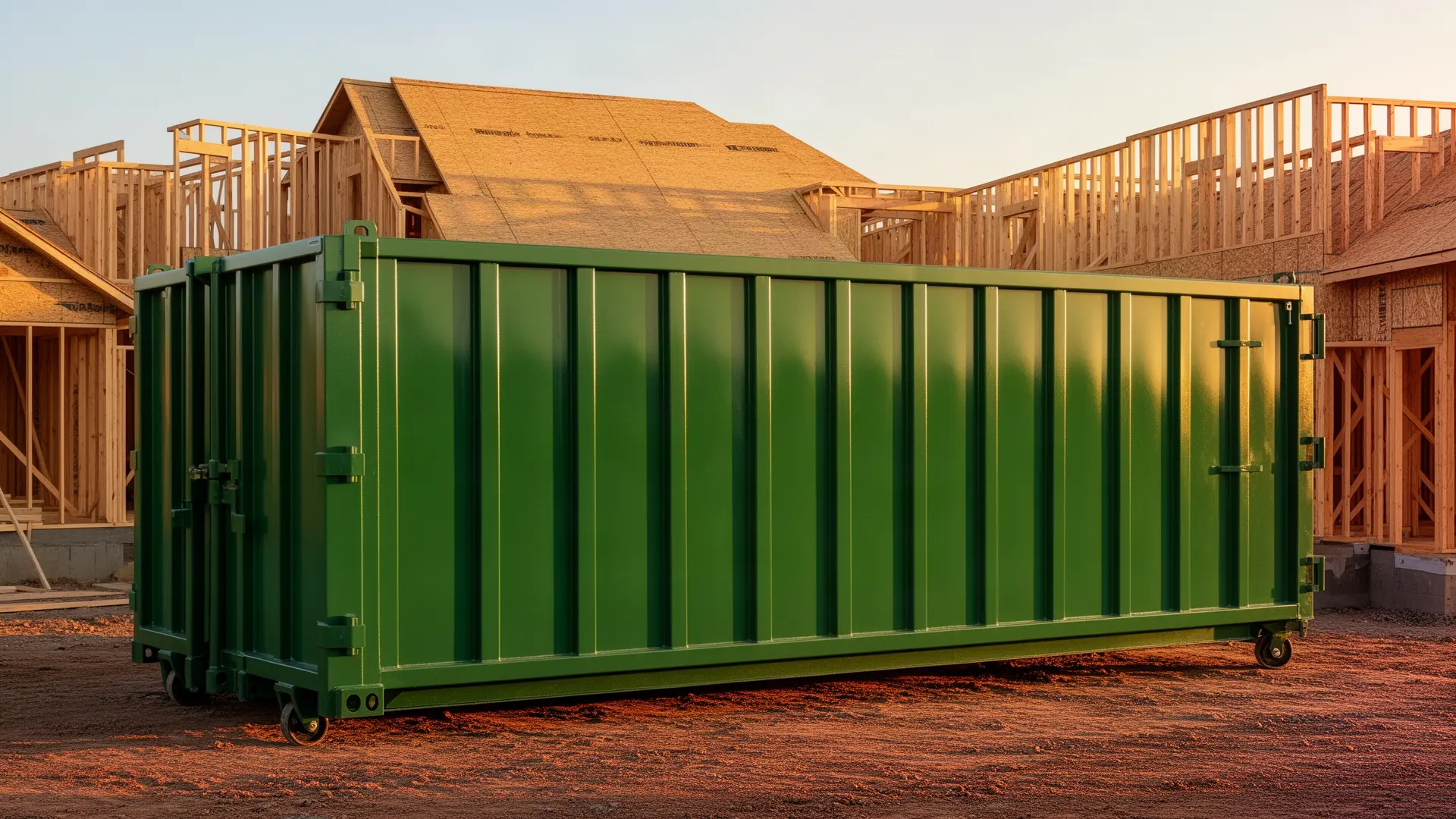 Roll-off dumpster from T & K Dumpster Rental in Grand Prairie, TX